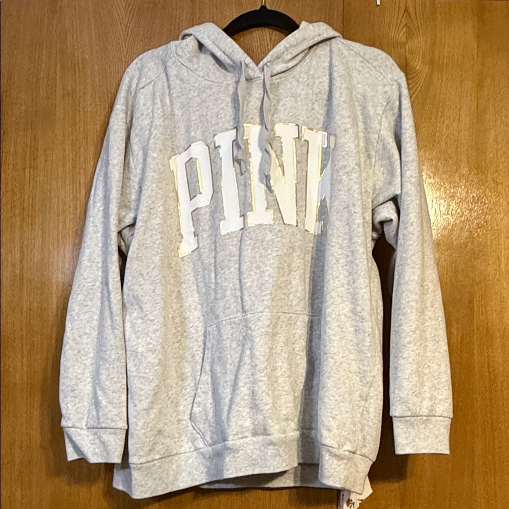 PINK Victoria's Secret Gray Hoodie